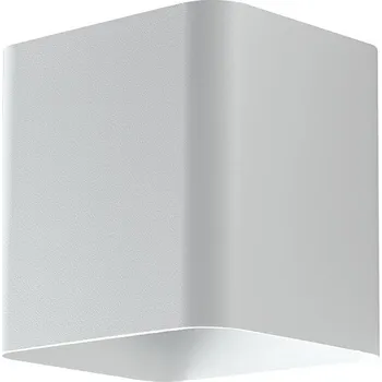 Venkovní osvětlení FANEUROPE Venkovní nástěnné svítidlo LED BIOME bílá hliník 2x3,5W 840 lm IP54 9,5x11 cm - FANEUROPE FAN LED-W-BIOME BCO