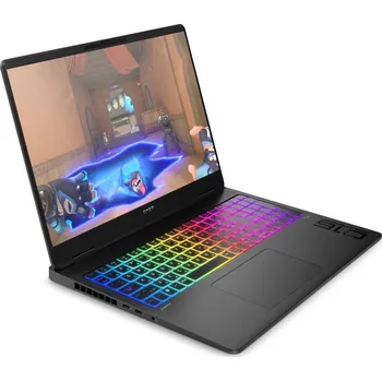 Notebook HP OMEN MAX 16-ak0002nc Notebook, Ryzen AI 9 HX 375, 32GB DDR5, 1TB SSD, NVIDIA GeForce RTX 5070 Ti 12GB, 16" WQXGA IPS 240Hz, W11H, černý C2FF2EA#BCM
