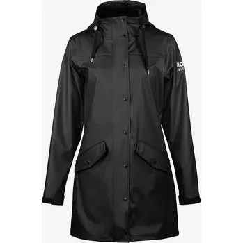 Nepromokavý kabát/pláštěnka HORZE Billie PU černá 42