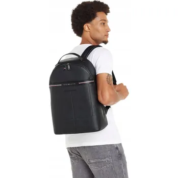 Městský batoh BATOH TOMMY HILFIGER TH KŮŽE ELEGANTNÍ NA NOTEBOOK A4