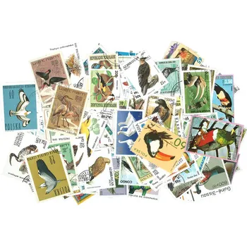 Poštovní známka Balíček známek - ptáci - 250 ks