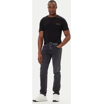 Pánské tričko Armani Exchange T-Shirt XM001911 AF10356 MC004 Černá Regular Fit XL