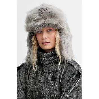 Pokrývka hlavy Čepice Patrizia Pepe 2F0100.E036 šedá 90X, vel. ONE SIZE