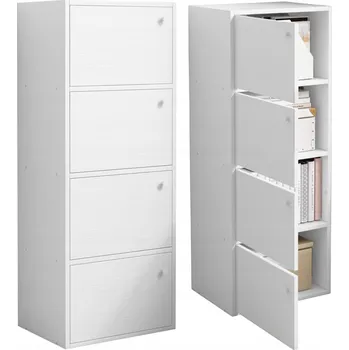 Komoda Komoda Rebiko 40 x 30 x 102 cm bílá