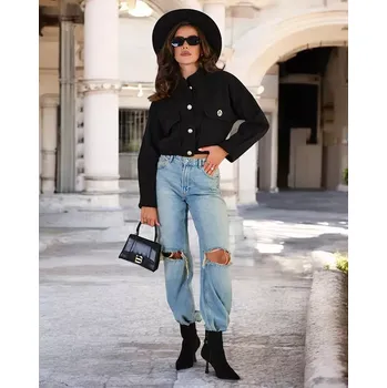 Dámská casual bunda Resti Women's Bomber Jacket Resti černá 3407637