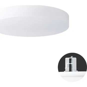 Koupelnové svítidlo OSMONT DELIA V2 stropní/nástěnné plastové polovestavné svítidlo bílá IP44 3000 K 24W LED DALI - OSMONT OS DEL65092