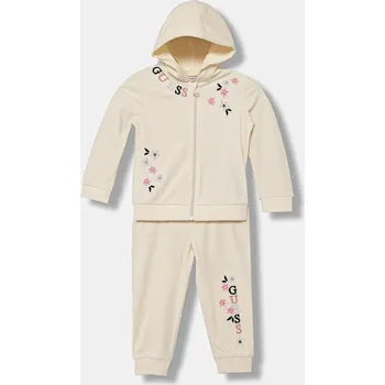 Dětská tepláková souprava Guess K5BG03.K0232.9BYA béžová 01X, vel. 96-104