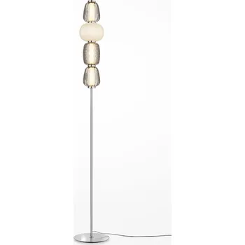 Stojací lampa MAYTONI Stojací lampa Pattern 3000K 32W 4500lm teplá bílá chrom kov sklo - MAYTONI M MOD267FL-L32CH3K