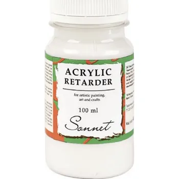 Speciální výtvarná barva Nevskaya Palitra Zpomalovač schnutí akrylových barev Sonnet Retarder 100ml