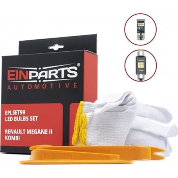 Osvětlení automobilu Sada LED žárovek EinParts pro interiér Renault Megane II Kombi EINPARTS AUTOMOTIVE