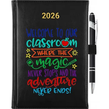 Kalendář Knižkový kalendář 2026 A5 černý