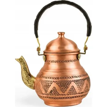 Konvice na čaj Konvice turecká arabská měděná 0,8 l matná