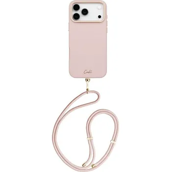 Pouzdro na mobilní telefon UNIQ Coehl Mirelle MagSafe kryt s poutkem iPhone 17 Pro Max Shell Pink