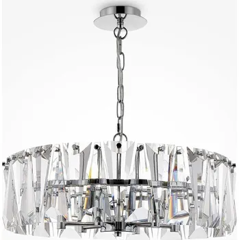 MAYTONI Závěsné svítidlo Puntes 6xE14 60W chrom kov sklo designové - MAYTONI M MOD043PL-06CH