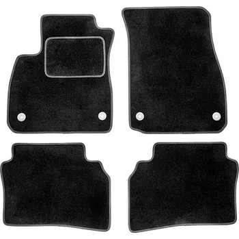 autokoberec ACI OPEL Insignia 17- textilní koberečky černé EXCLUSIVE (sada 4 ks)
