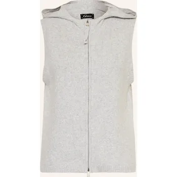 Dámský svetr Grace Dámská Pletená Vesta, světle šedá, 36