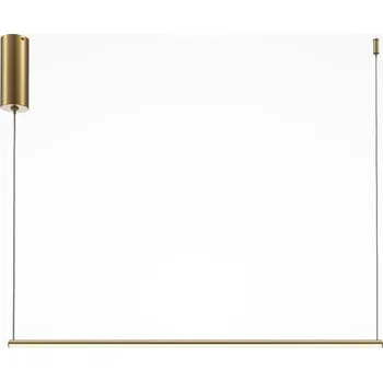 MAYTONI Závěsné svítidlo Halo 3500K 16W teplá bílá 500lm mosaz hliník - MAYTONI M MOD246PL-L16BSK