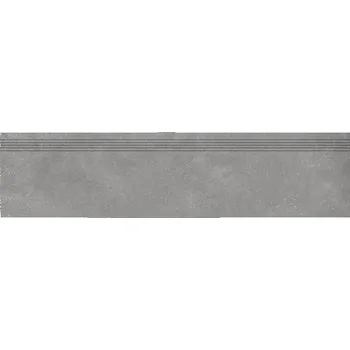 Dlažba Rako Betonico DCPVD791 schodovka 30x120 šedá rekt. 9mm