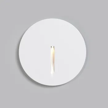 Bodové svítidlo MAYTONI Zapuštěné svítidlo Lock 3000K 3W teplá bílá bílý hliník IP54 - MAYTONI M O014SL-L3W3K