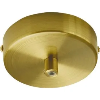 Příslušenství pro svítidlo FANEUROPE Rozeta PIREX kruhový rám zlatohnědá A 1 FORO 10x4cm - FANEUROPE FAN BASE-S-R1-AB