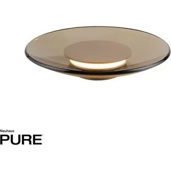 Lampička PAULNEUHAUS Stolní lampa PURE Moon LED 10W 2700K bronz / tmavý amber - PAUL NEUHAUS PN 4594-97