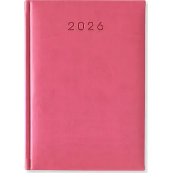 Kalendář Knižkový kalendář 2026 A5 Scriba růžový