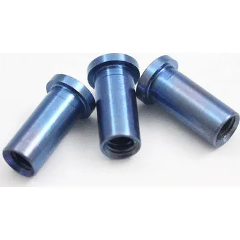 turistický batoh Rick Hinderer 4.0 XM-24 Handle Nut Ti Set of 3 Blue