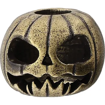 Coeburn Tool Pumpkin Skull Brass Bead