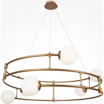 MAYTONI Závěsné svítidlo Balance 6x40W G9 zlatá kov sklo - MAYTONI M MOD317PL-06G