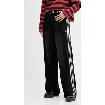 Dámské džíny Džíny adidas Originals Denim Fb Pants dámské, high waist, KF2319 černá 99X, vel. L