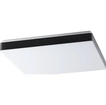 OSMONT TILIA C3 stropní/nástěnné plastové svítidlo bílá / černá IP54 3000 K 40W LED - OSMONT OS TIL69312