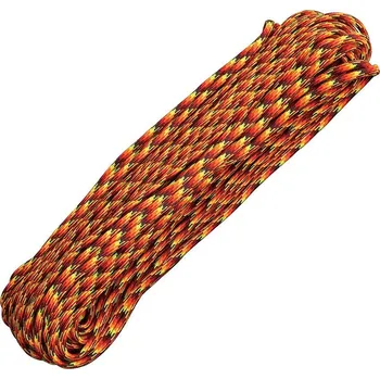Náramek Atwood Rope Parachut Cord Paracord 550 Fireball Balení 30 m