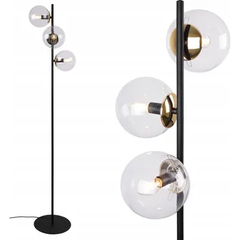 Stojací lampa Stojací lampa Light Home Siena E14 40 W čirá, černá, žlutá