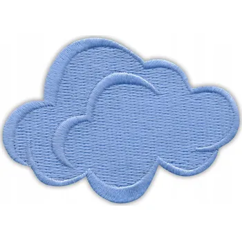 Nášivka Nášivka - OBLÁČEK fluorescenční, VÝŠIVKA, Obláček