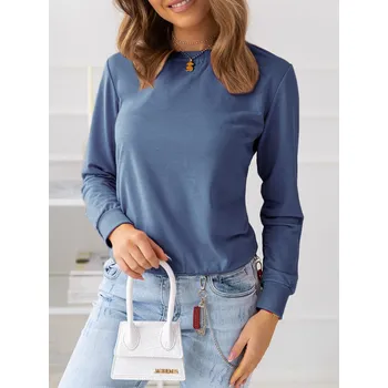 Dámská mikina Dámská mikina FASHION II červená Dstreet BY0147 Barva: Modrá - světle, Velikost: XL