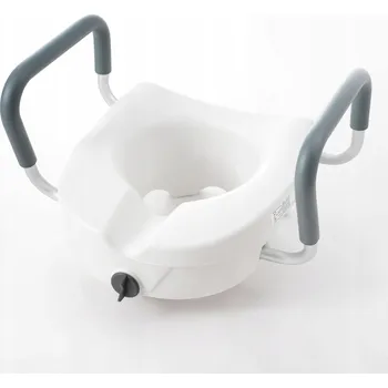 WC sedátko SucceBuy Zvýšené WC sedátko 12,7 cm Nosnost 158 kg Kulaté a podlouhlé