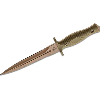 Pracovní nůž Spartan Blades V-14 Dagger FDE Blade Green Handle Tan Kydex Sheath