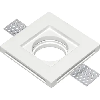 Bodové svítidlo FANEUROPE Zápustné svítidlo SPIRIT, hranaté, sádra, bílá, 35 W, 10 x 3 cm - FANEUROPE FAN INC-SPIRIT-Q1