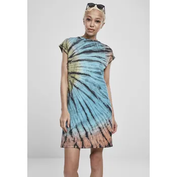 Dámské šaty Dámské šaty s kravatou v černé barvě Urban Classics kaki 1751218