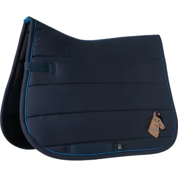 Jezdectví Pony podsedlová dečka HKM -Mia- Modrá DREZURNÍ PONY