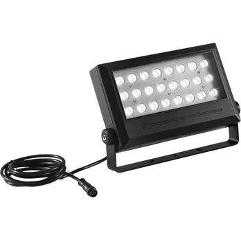 Venkovní osvětlení FANEUROPE Venkovní reflektor, LED, AGILITY, RGBW, černá, 26.5 x 5 x 19.5 cm - FANEUROPE FAN LED-AGILITY-36-24V