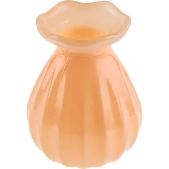 Váza Santex Váza skleněná meruňková 6 x 8 cm