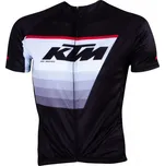 Cyklistický dres KTM FACTORY LINE RACE černá/bílá/červená Velikost: S