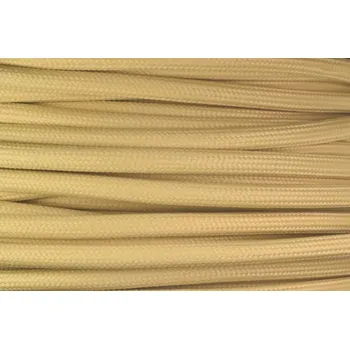 elektrický kabel Textilní kabel Slámová SM1173 opředený 2x0,75 a 3x0,75mm2, Počet vodičů v kabelu 3 vodiče v kabelu (3x0,75mm2)