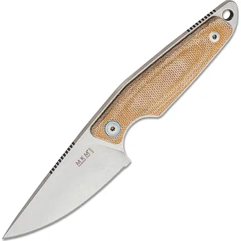 Pracovní nůž Maniago MKM Makro 1 Drop Point Natural Micarta