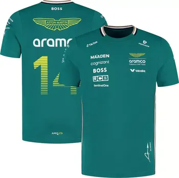 Pánské tričko Aston Martin triko Fernando Alonso (Originální tričko Aston Martin doprava zdarma)