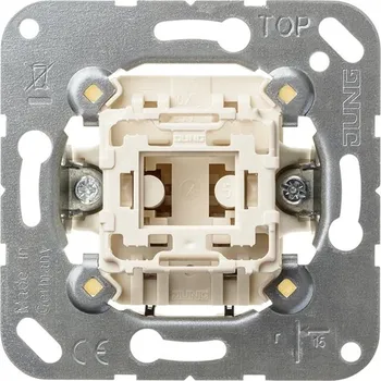 Příslušenství pro svítidlo JUNG Vypínač (insert) 10 AX 250 V~ 1-pólový - strojek - JUNG JU 501U