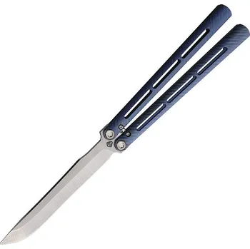turistický batoh Medford Viceroy Balisong Blue Tumbled Drop Point