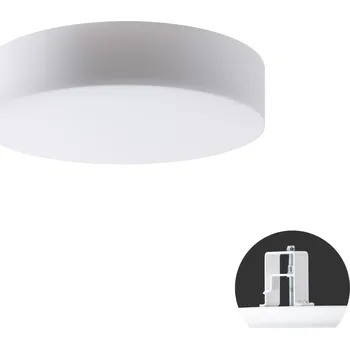 Koupelnové svítidlo OSMONT ERIS V4 stropní/nástěnné skleněné polovestavné svítidlo bílá IP44 4000 K 54W LED - OSMONT OS ERI67658