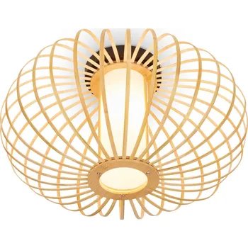 BRILONER Stropní svítidlo, 40 cm, 1x E27, max. 10W, dřevo - BRILONER BRI 3759011